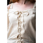 Productafbeelding Middeleeuwse schouderblouse Prina beige