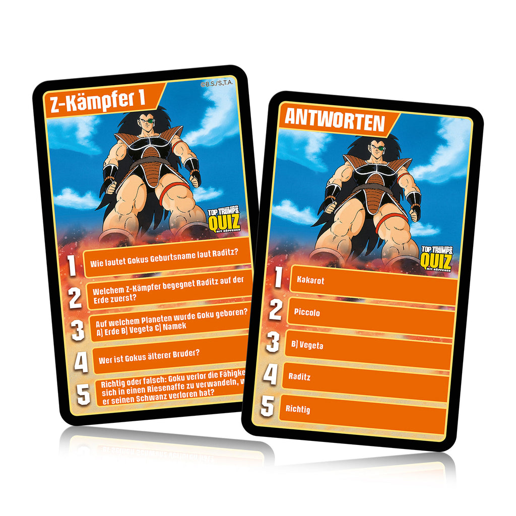 Productafbeelding Dragon Ball Z - Top Trumps Quiz