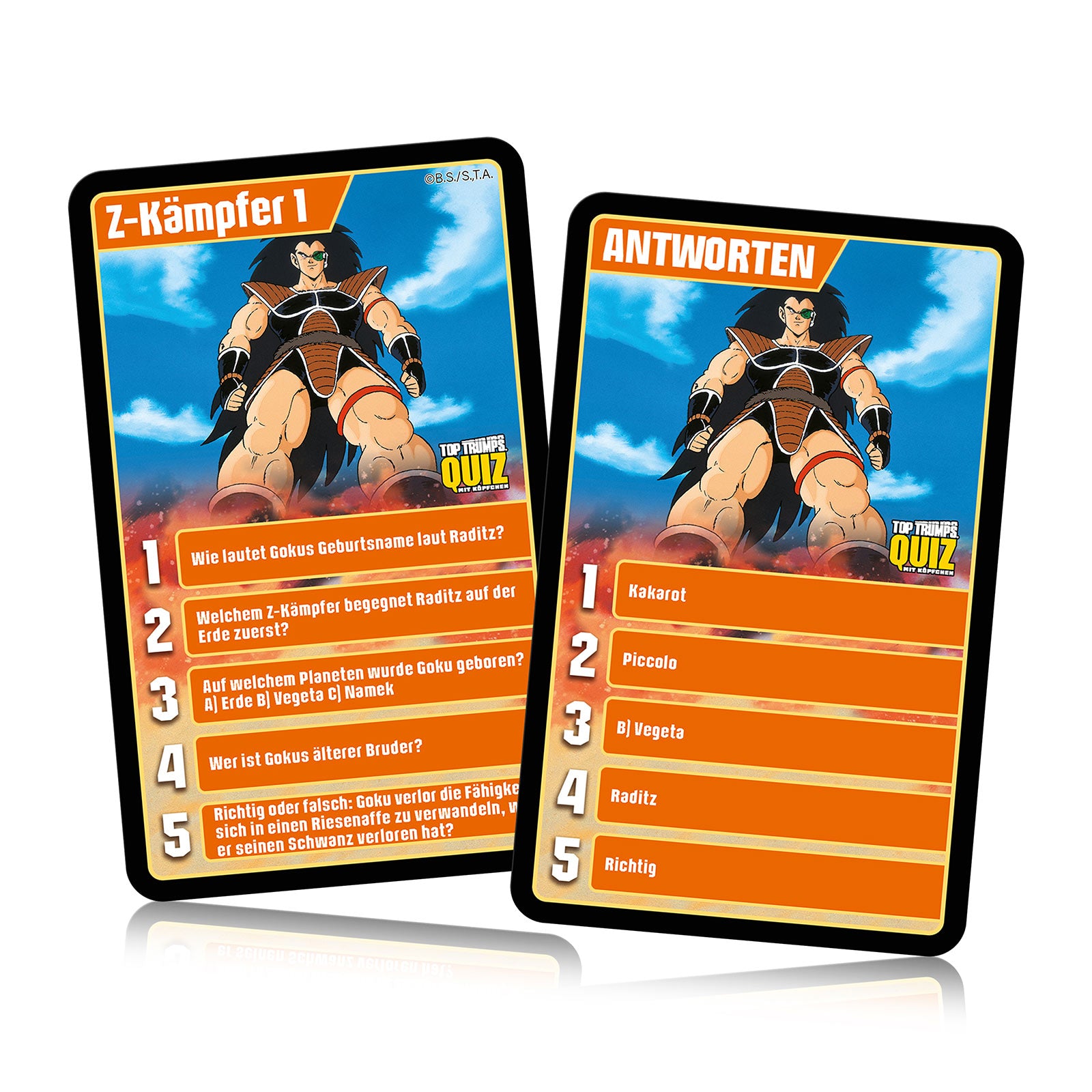 Productafbeelding Dragon Ball Z - Top Trumps Quiz