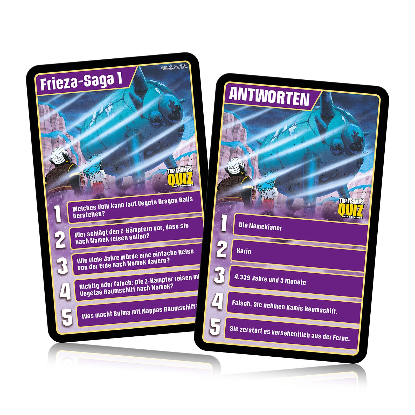 Productafbeelding Dragon Ball Z - Top Trumps Quiz