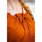 Product image Medieval Summer Blouse Adele Sleeveless Red