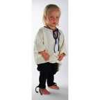 Productafbeelding Middeleeuwse broek Jecklein met beenvetering zwart
