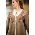 Productafbeelding Middeleeuwse Birka mantel Skadi beige