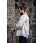 Productafbeelding Middeleeuws veterhemd Arthur beige