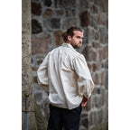 Productafbeelding Middeleeuws veterhemd Arthur beige