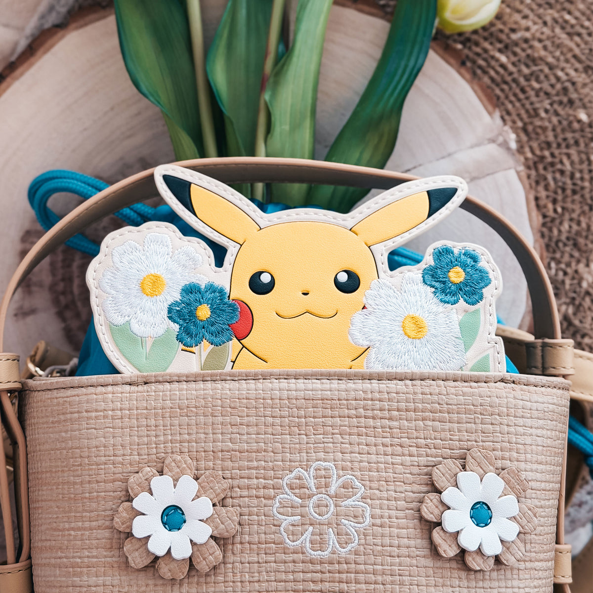 Productafbeelding Pokemon - Pikachu Floral Mini Handtas