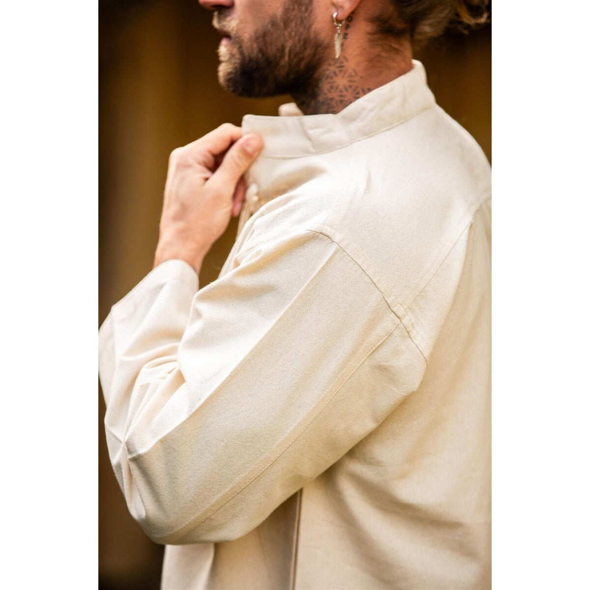 Productafbeelding Middeleeuws Hemd Ansbert beige