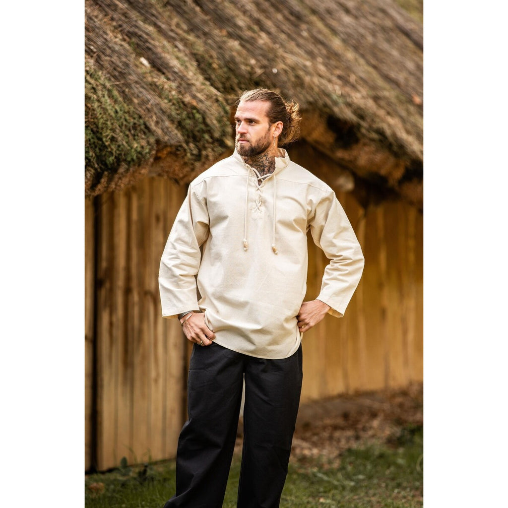 Productafbeelding Middeleeuws Hemd Ansbert beige