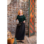Productafbeelding Middeleeuwse blouse korte mouw Vera groen