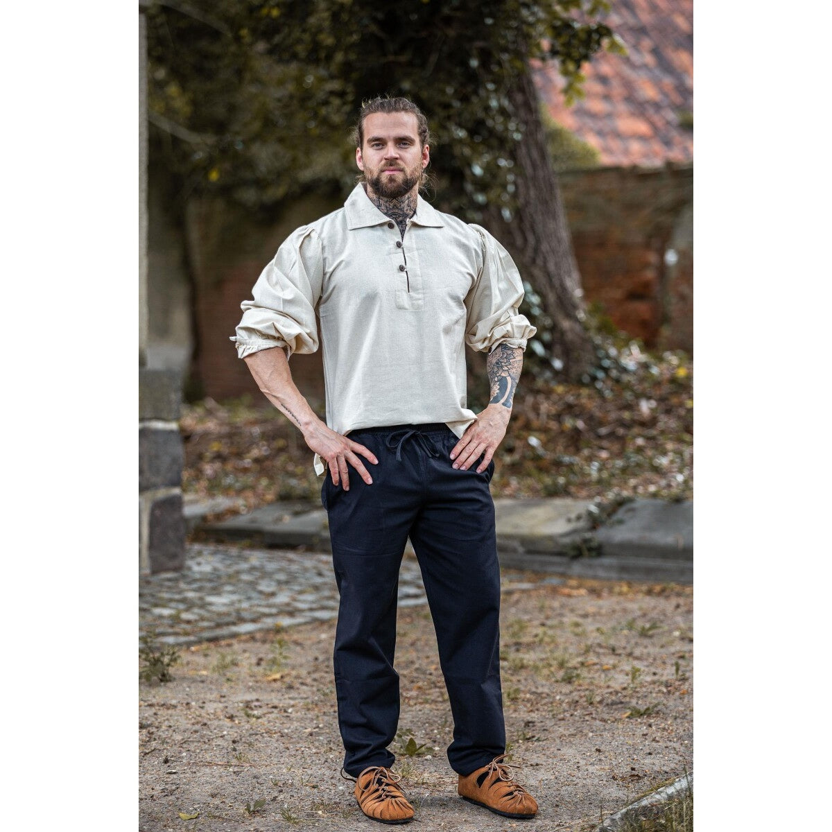 Productafbeelding Middeleeuws hemd Ferdinand beige