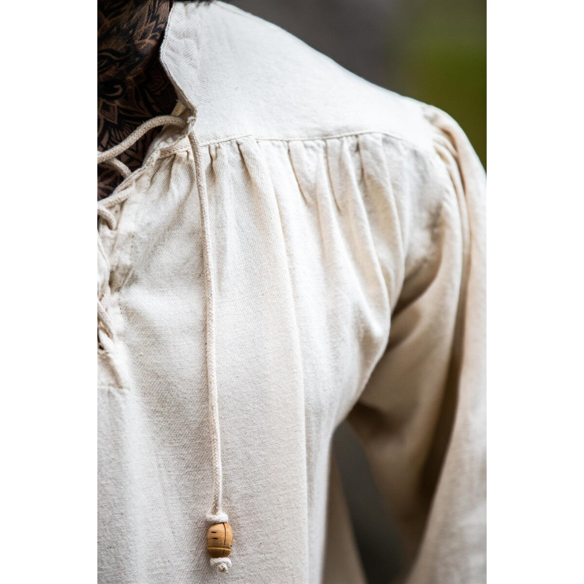 Productafbeelding Middeleeuws hemd Leopold beige