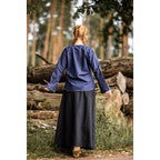 Productafbeelding Middeleeuwse blouse Tilda blauw