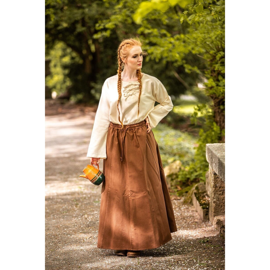 Productafbeelding Middeleeuwse blouse Tilda beige