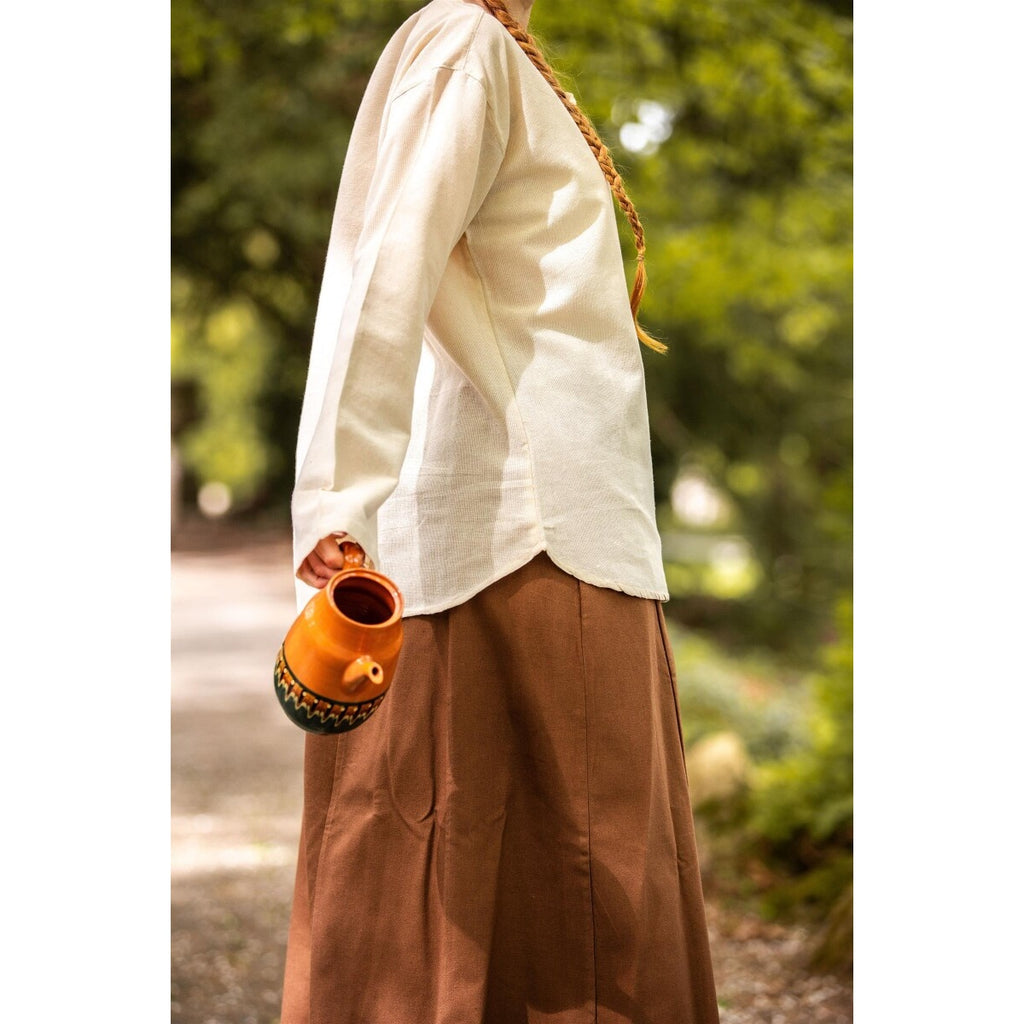 Productafbeelding Middeleeuwse blouse Tilda beige