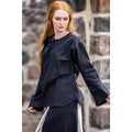 Productafbeelding Middeleeuwse blouse Tilda zwart