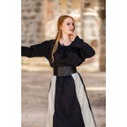 Productafbeelding Middeleeuwse blouse Tilda zwart