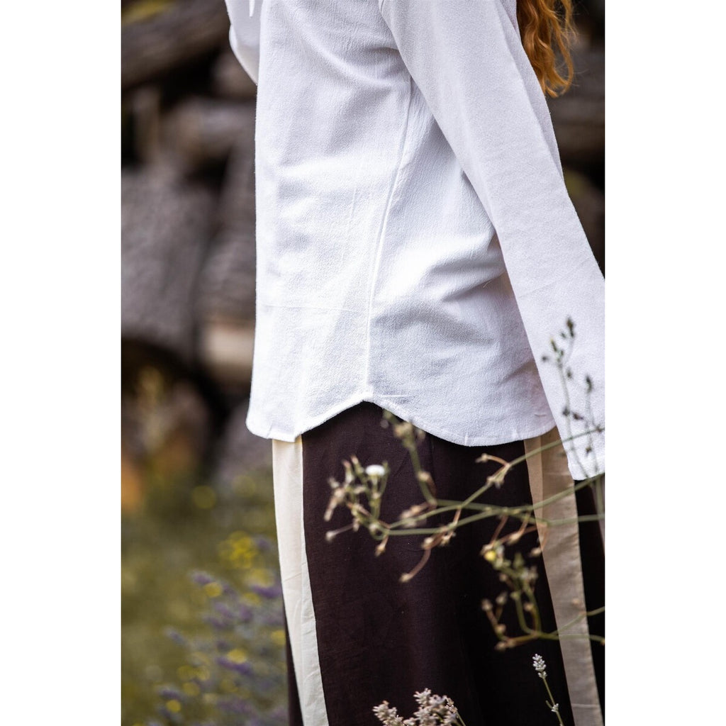 Productafbeelding Middeleeuwse blouse Tilda wit