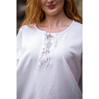 Productafbeelding Middeleeuwse blouse Tilda wit