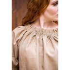 Productafbeelding Middeleeuwse blouse Coletta bruin