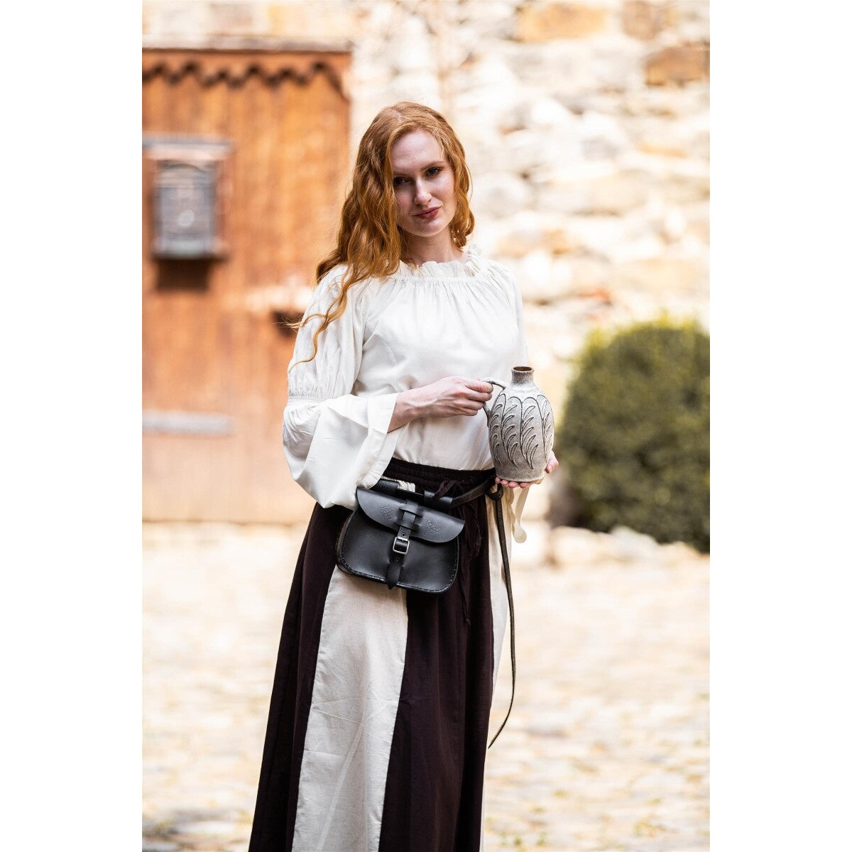 Productafbeelding Middeleeuwse blouse Emma beige