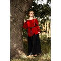 Productafbeelding Middeleeuwse blouse Emma rood