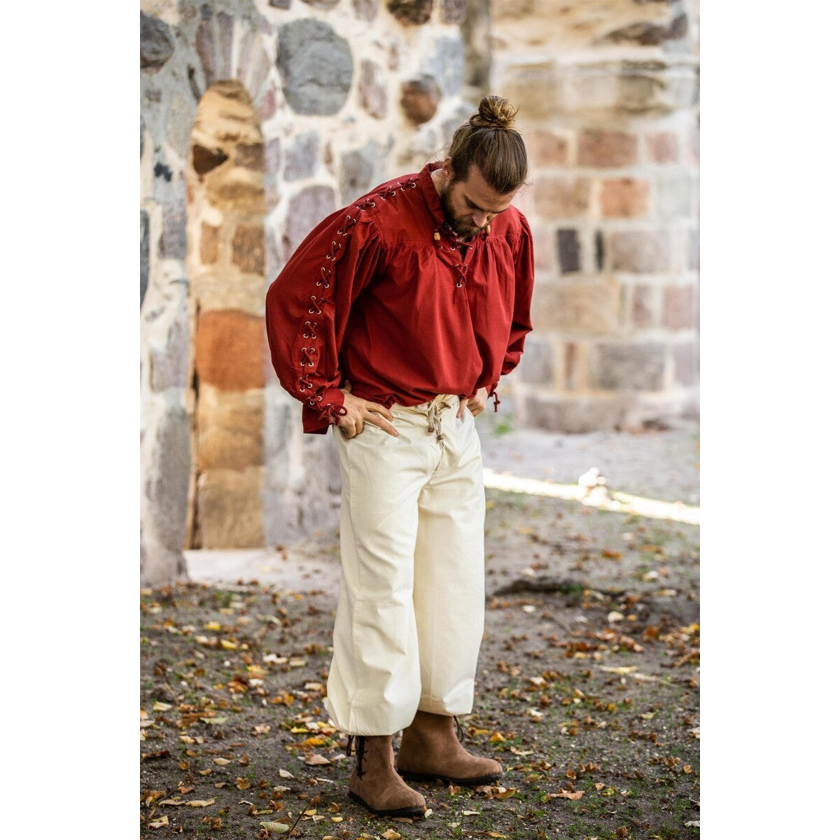Productafbeelding Middeleeuwse broek Gerold beige