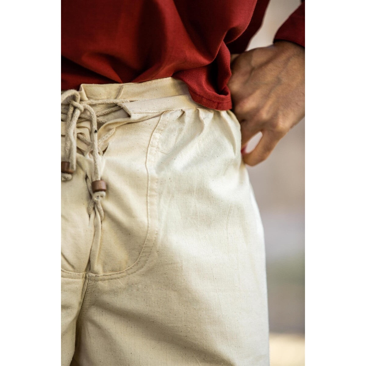 Productafbeelding Middeleeuwse broek Gerold beige