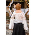 Productafbeelding Middeleeuwse blouse Carmen wit