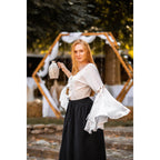 Productafbeelding Middeleeuwse blouse Carmen wit