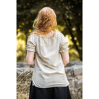 Productafbeelding Middeleeuwse blouse met korte mouwen Otilia