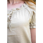 Productafbeelding Middeleeuwse blouse met korte mouwen Otilia