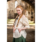 Productafbeelding Middeleeuwse blouse Amelia beige