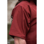 Productafbeelding Middeleeuws shirt Erik korte mouw rood