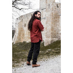 Productafbeelding Middeleeuws shirt Erik korte mouw rood