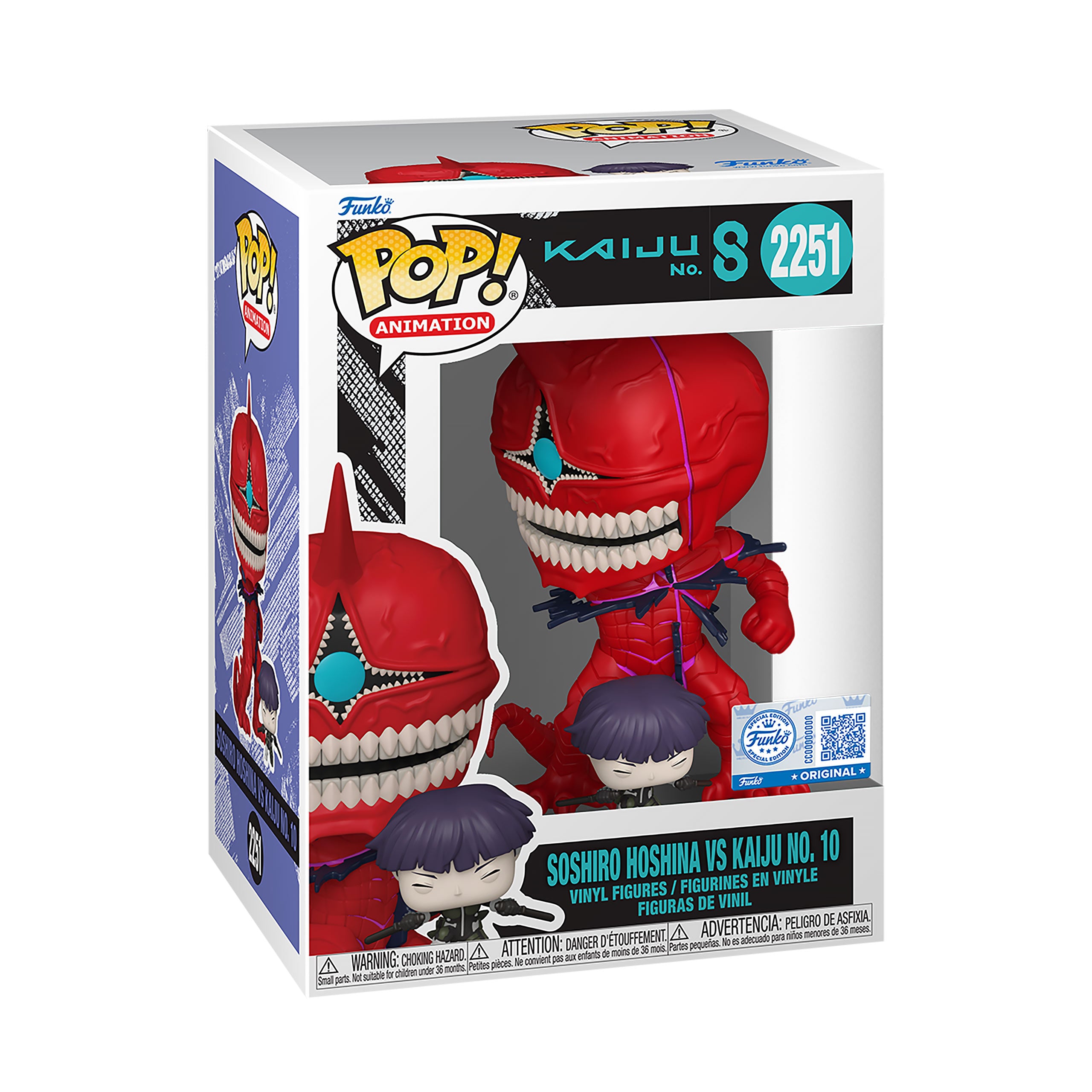Productafbeelding Kaiju No. 8 - Soshiro Hoshina & Kaiju No. 10 Funko Pop Figuren Set