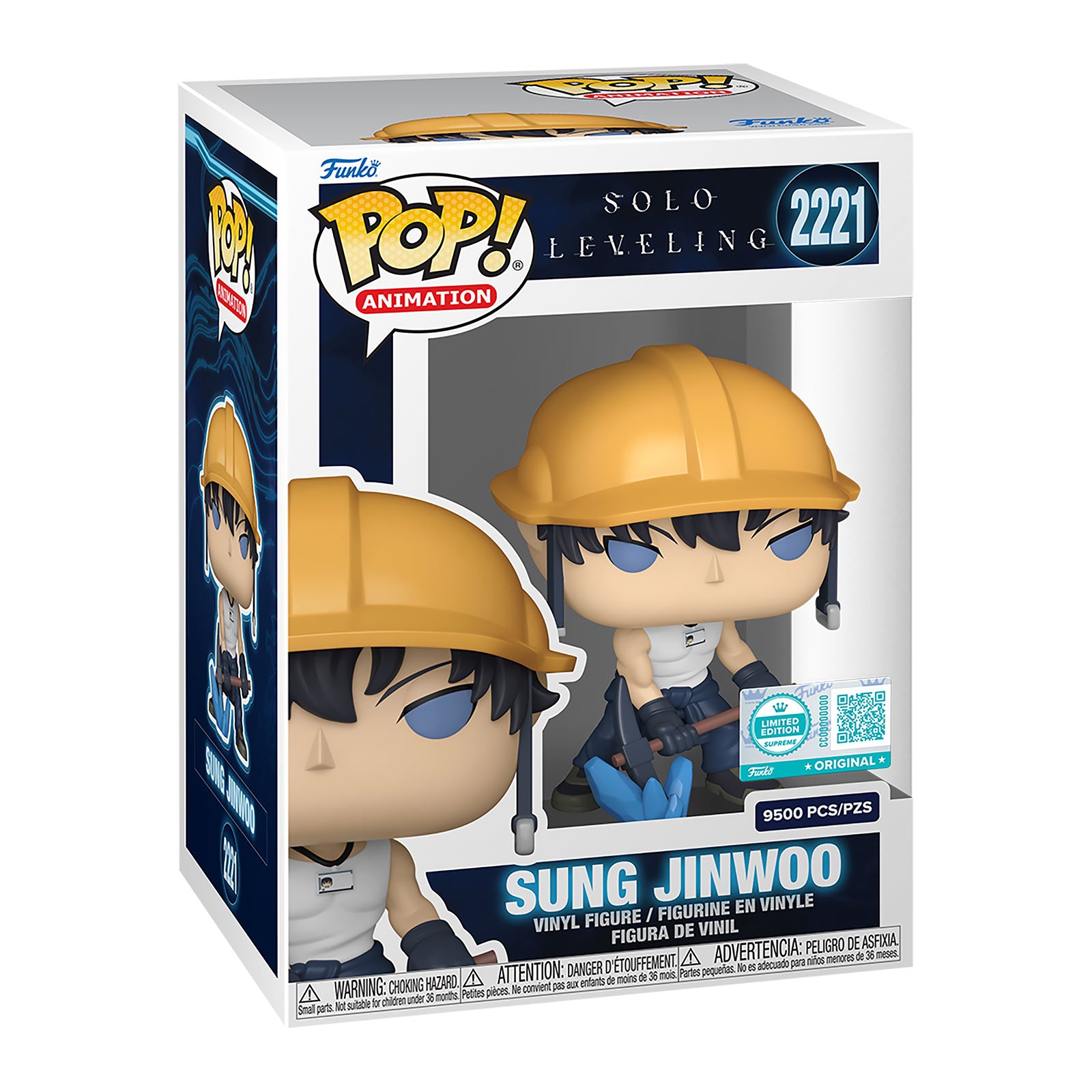Productafbeelding Solo Leveling – Jinwoo (Mining) Funko Pop-figuur Limited Edition Supreme