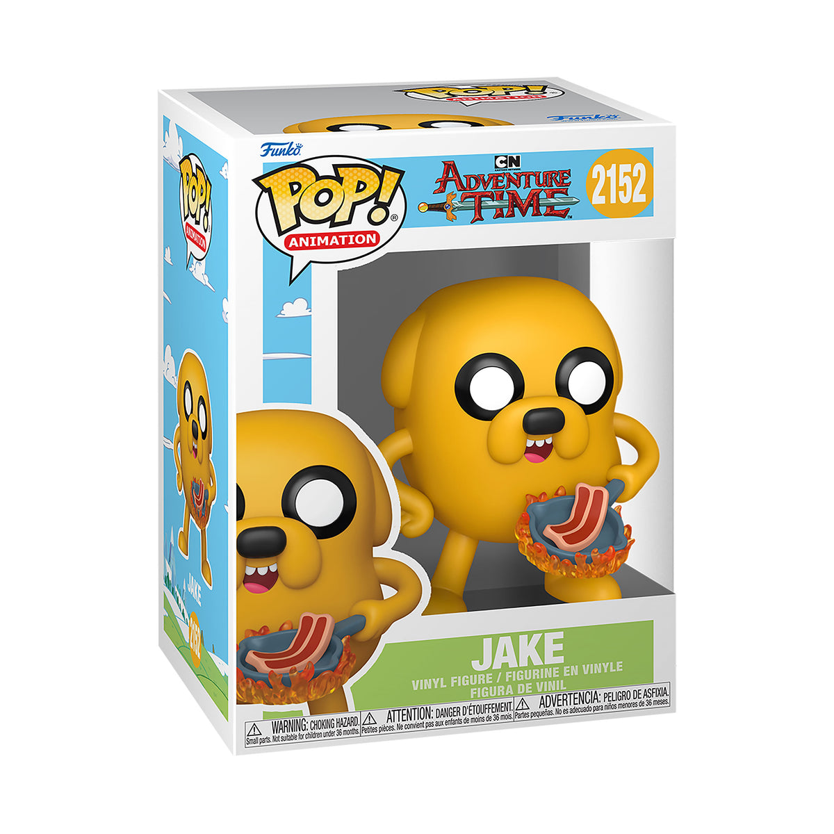 Productafbeelding Adventure Time - Jake met Bacon Pancakes Funko Pop! figuur