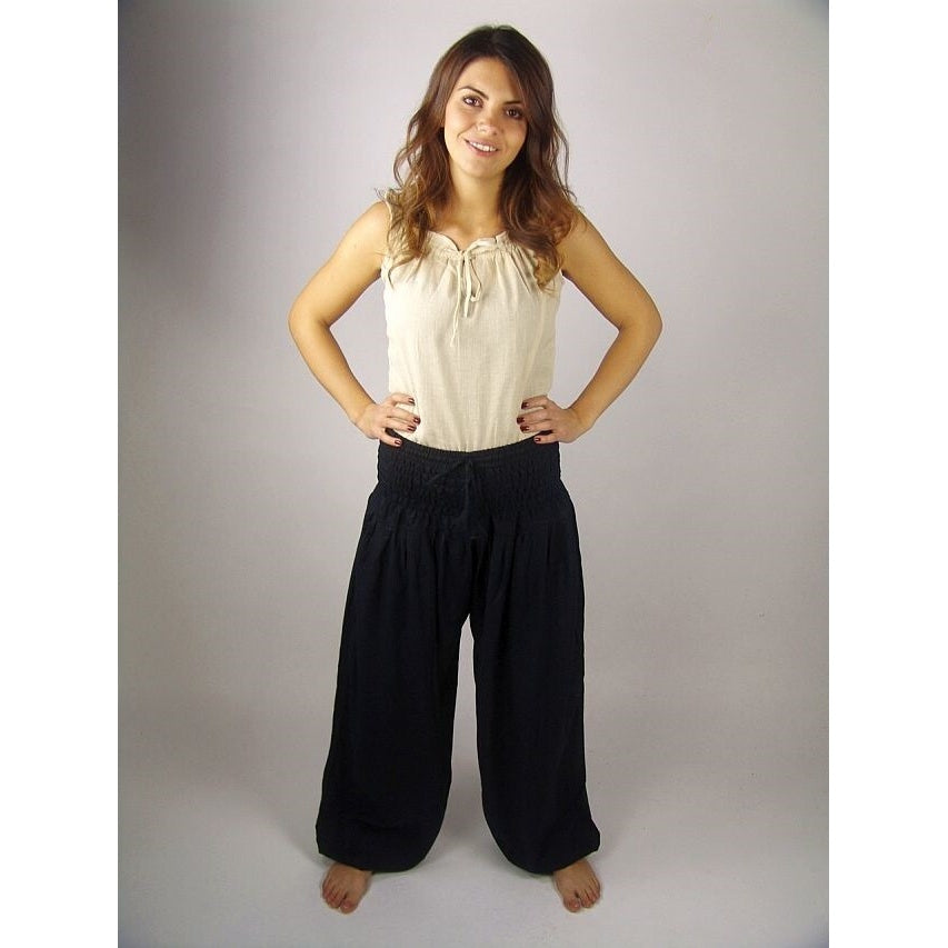 Productafbeelding Middeleeuwse broek Cleo zwart