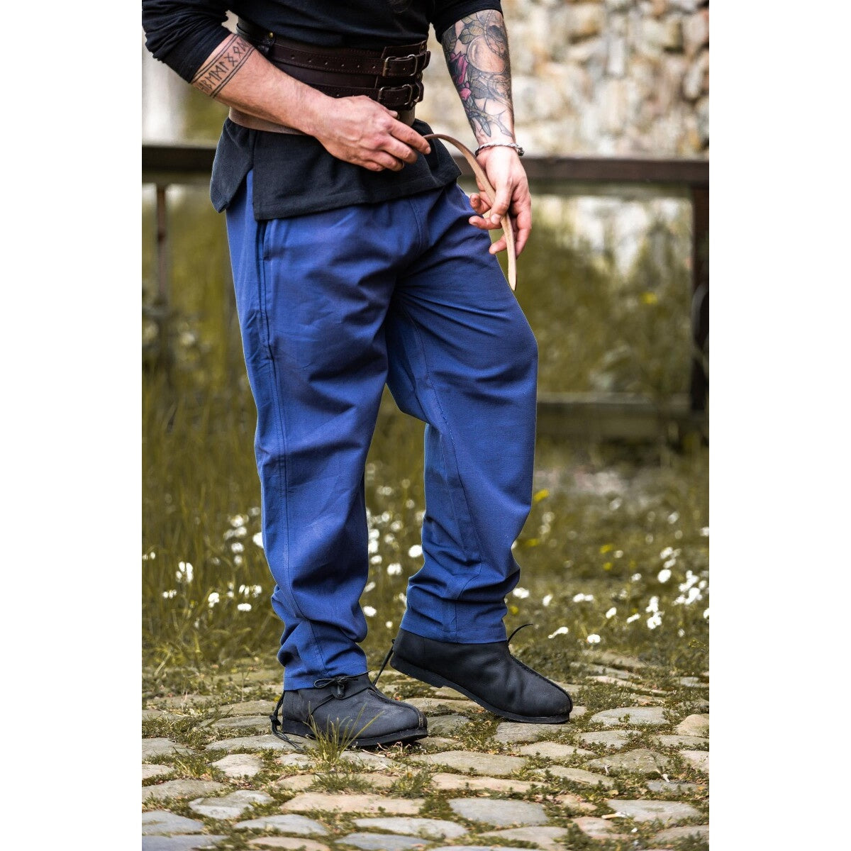 Productafbeelding Middeleeuwse broek Veit blauw
