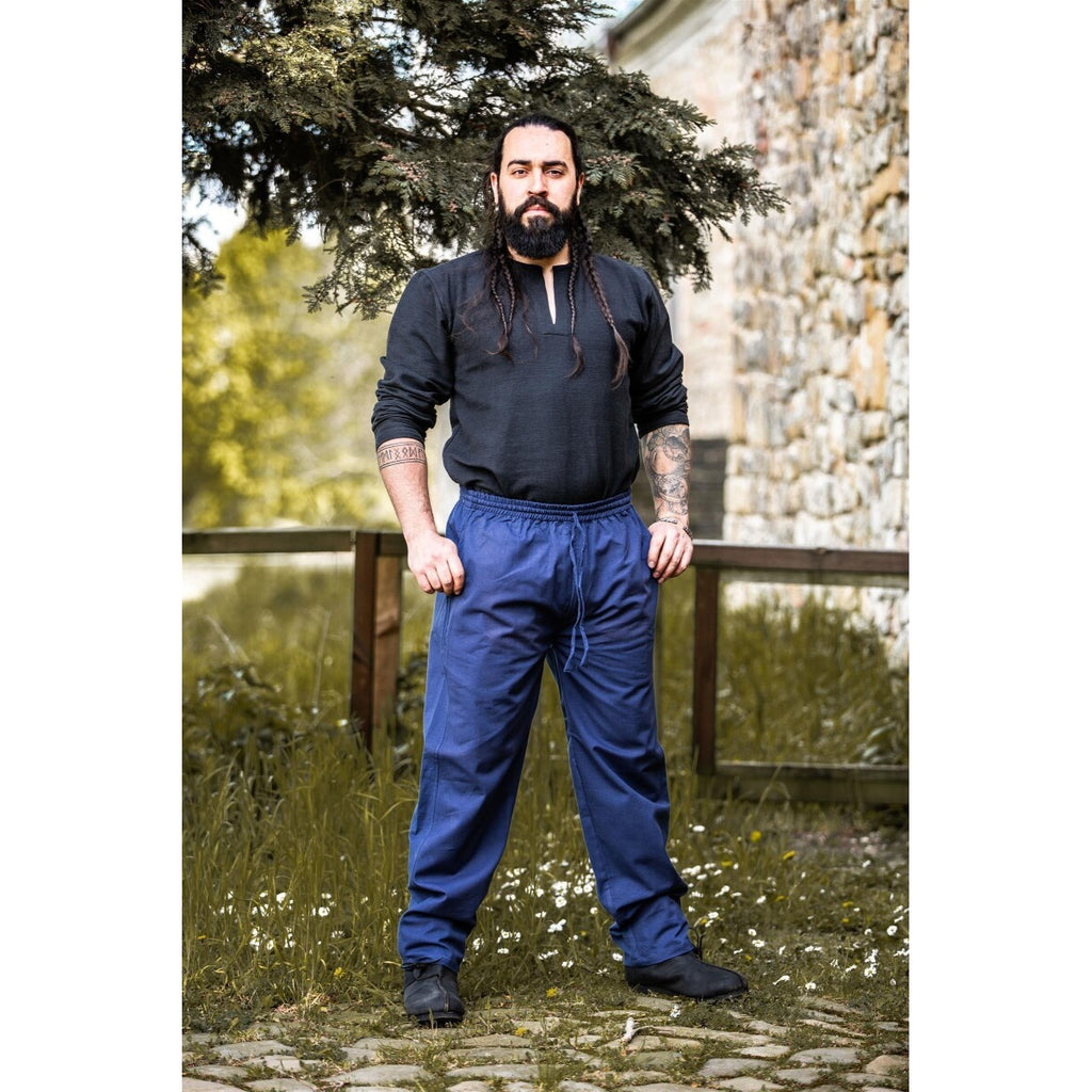 Productafbeelding Middeleeuwse broek Veit blauw