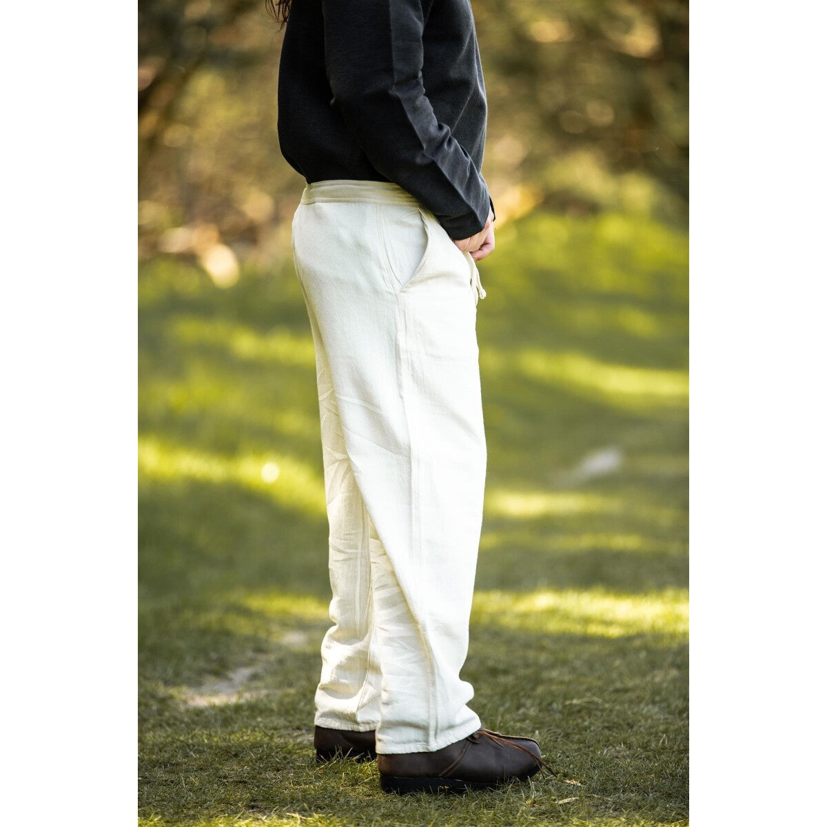 Productafbeelding Middeleeuwse broek Dirk beige