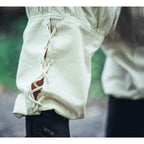 Product image Medieval Trousers Magnus with Leg Lacing beige