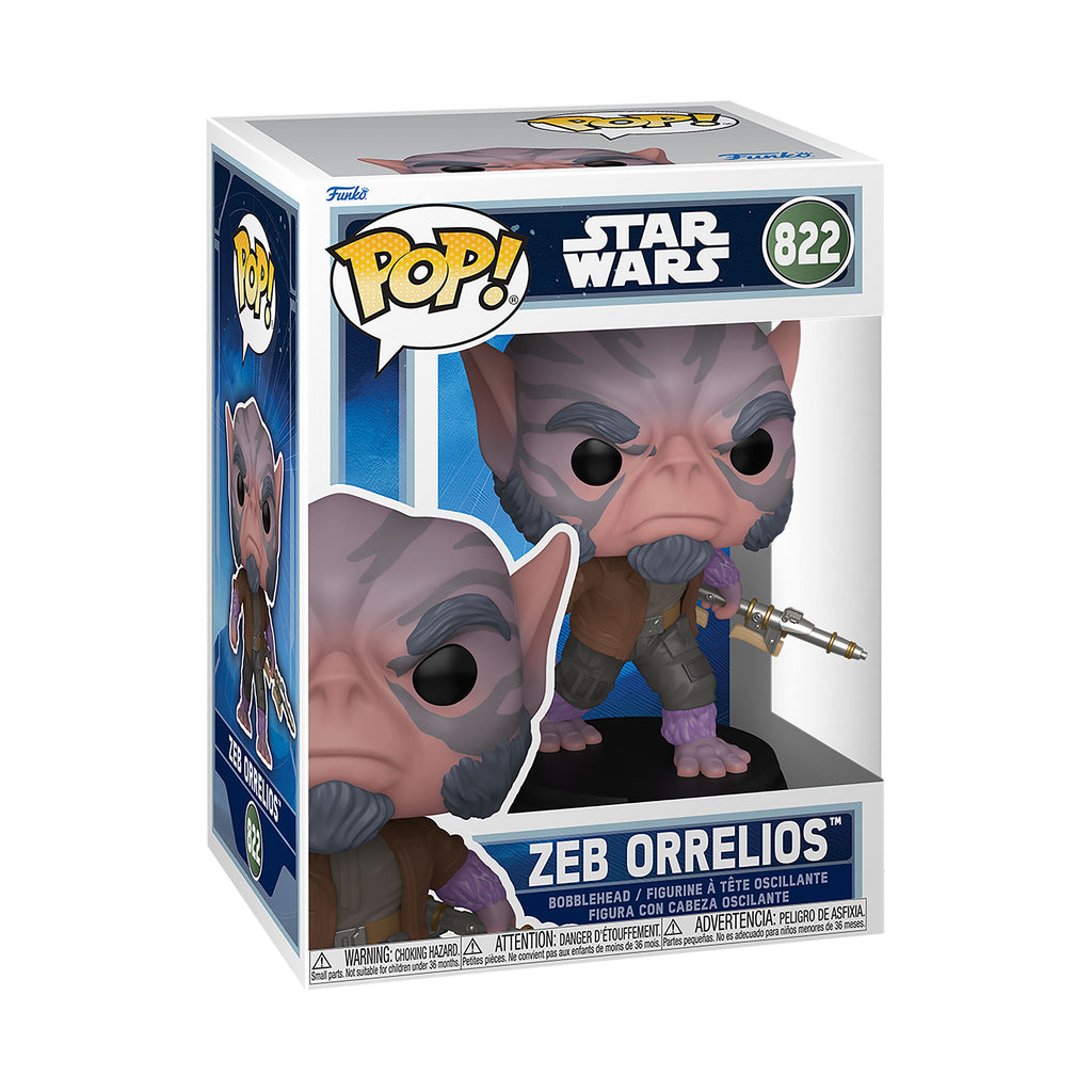 Productafbeelding Zeb Garazeb Orrelios Funko Pop Bobblehead-figuur - Star Wars The Mandalorian