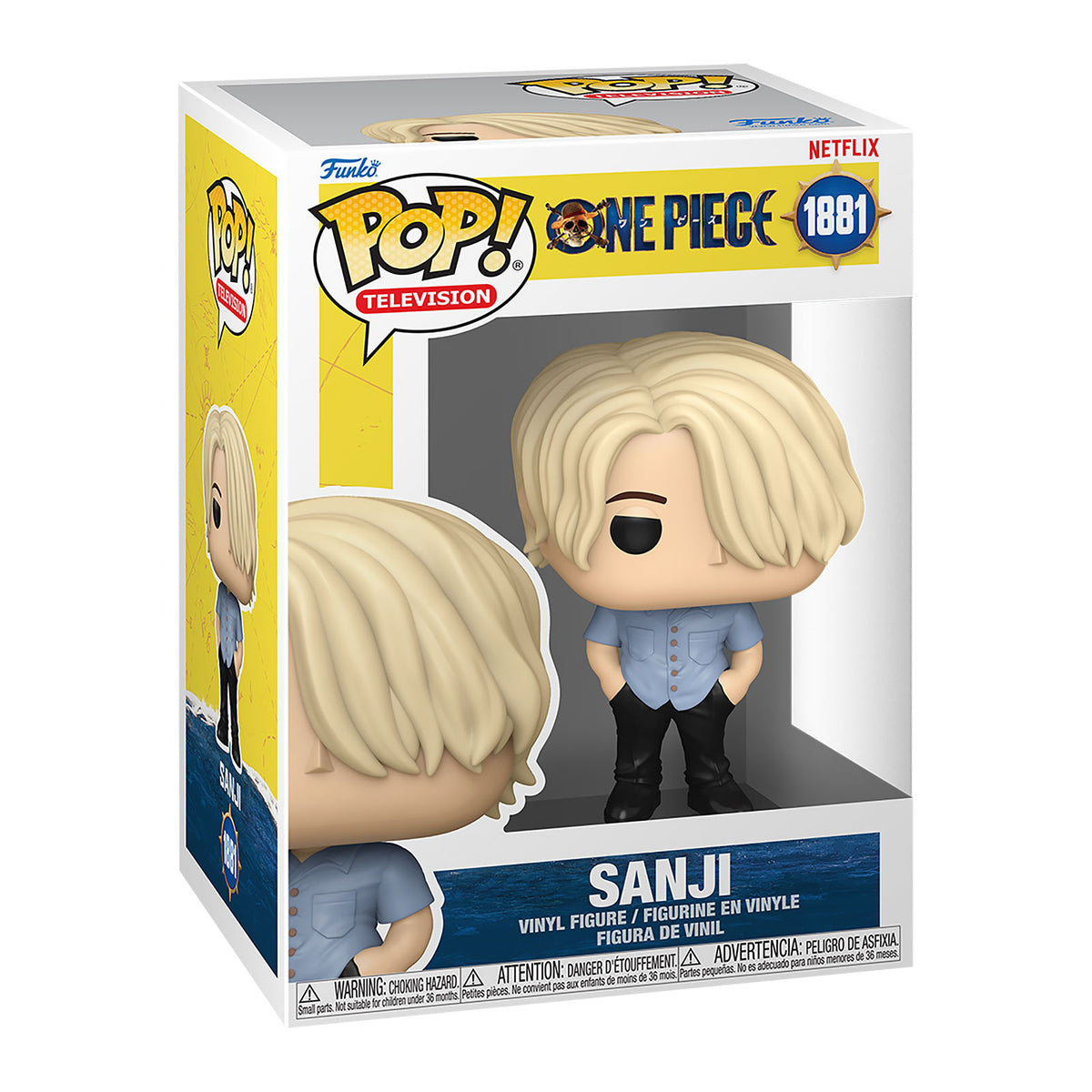 Productafbeelding One Piece Netflix - Sanji Funko Pop Figuur