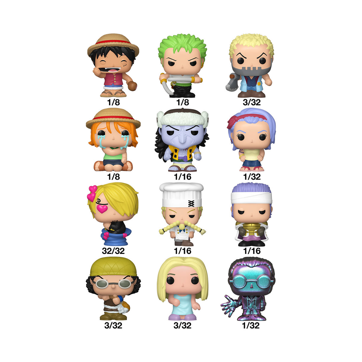 Productafbeelding One Piece - Mystery Bitty Pop Funko Figuur