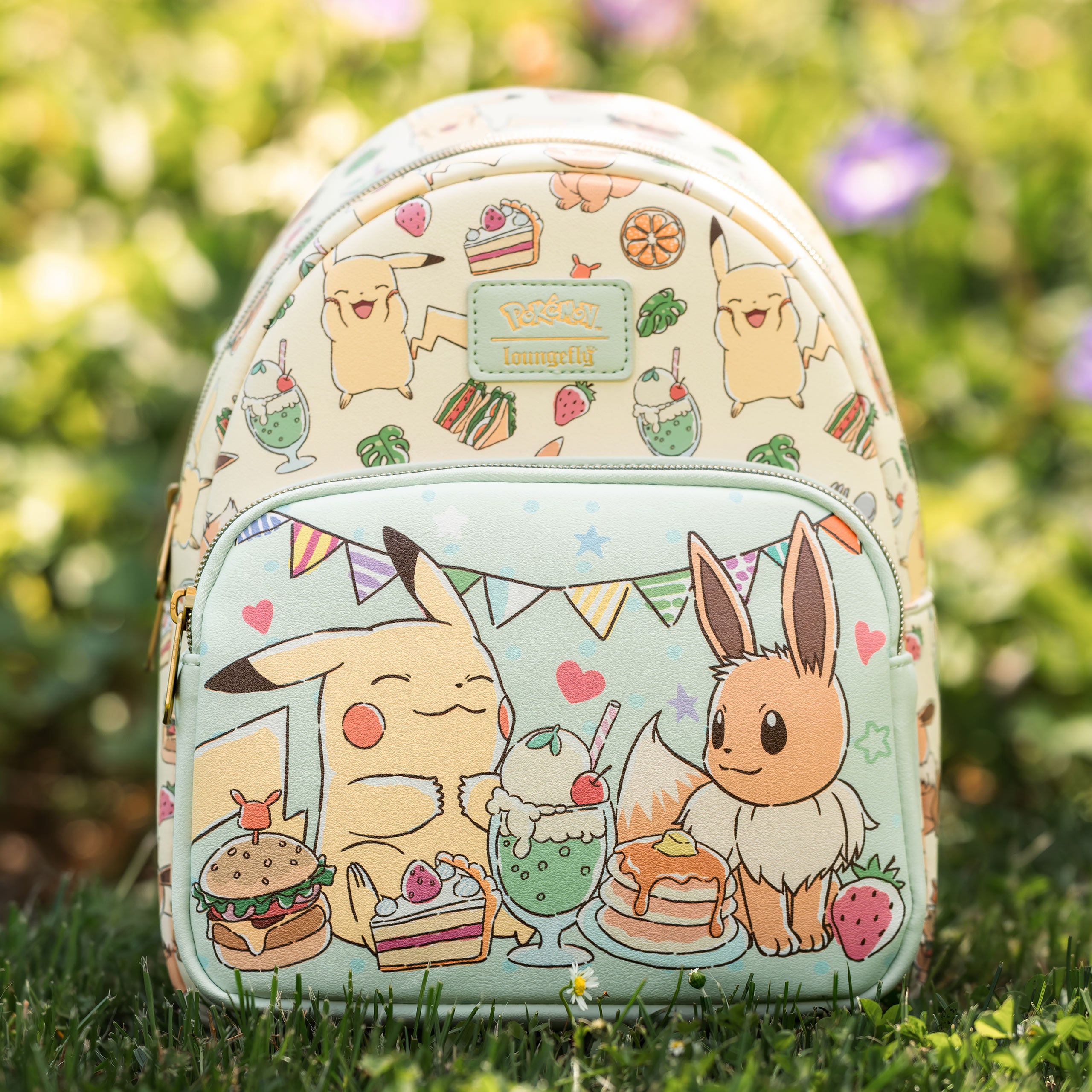 Productafbeelding Pokémon - Pikachu en Eevee Food Collection Mini Rugzak