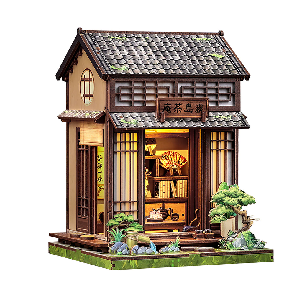 Productafbeelding CuteBee - Kirishima Cha-an miniatuurhuis Book Nook modelbouwset
