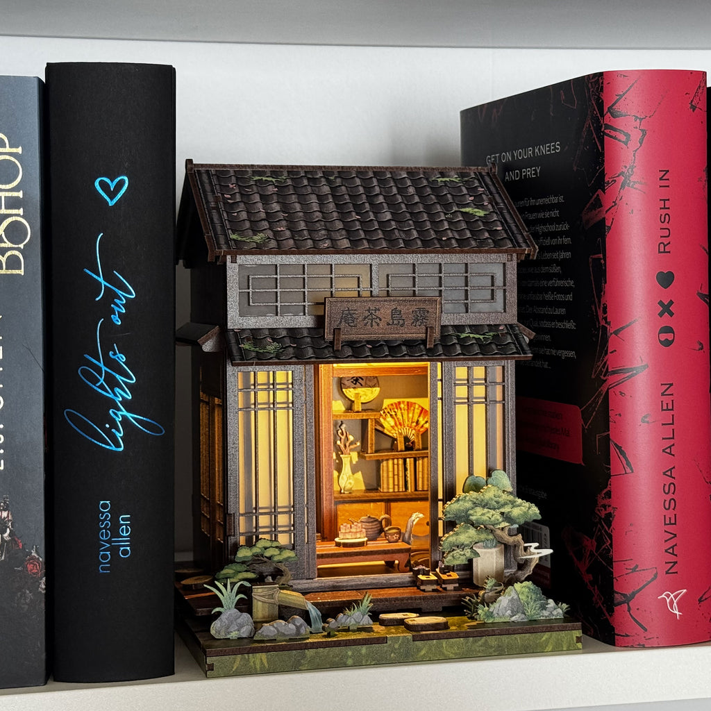 Productafbeelding CuteBee - Kirishima Cha-an miniatuurhuis Book Nook modelbouwset