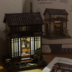 Productafbeelding CuteBee - Kirishima Cha-an miniatuurhuis Book Nook modelbouwset