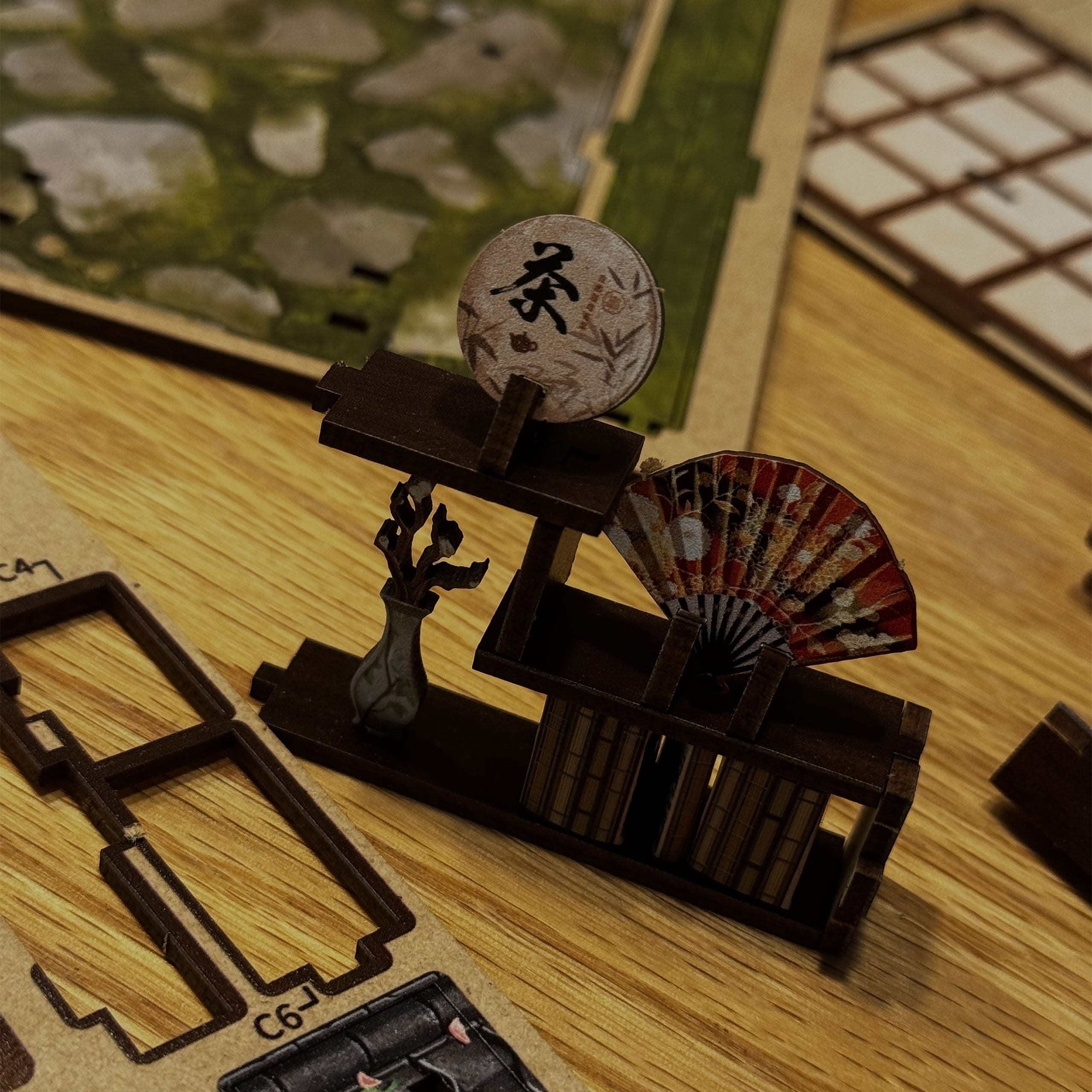 Productafbeelding CuteBee - Kirishima Cha-an miniatuurhuis Book Nook modelbouwset